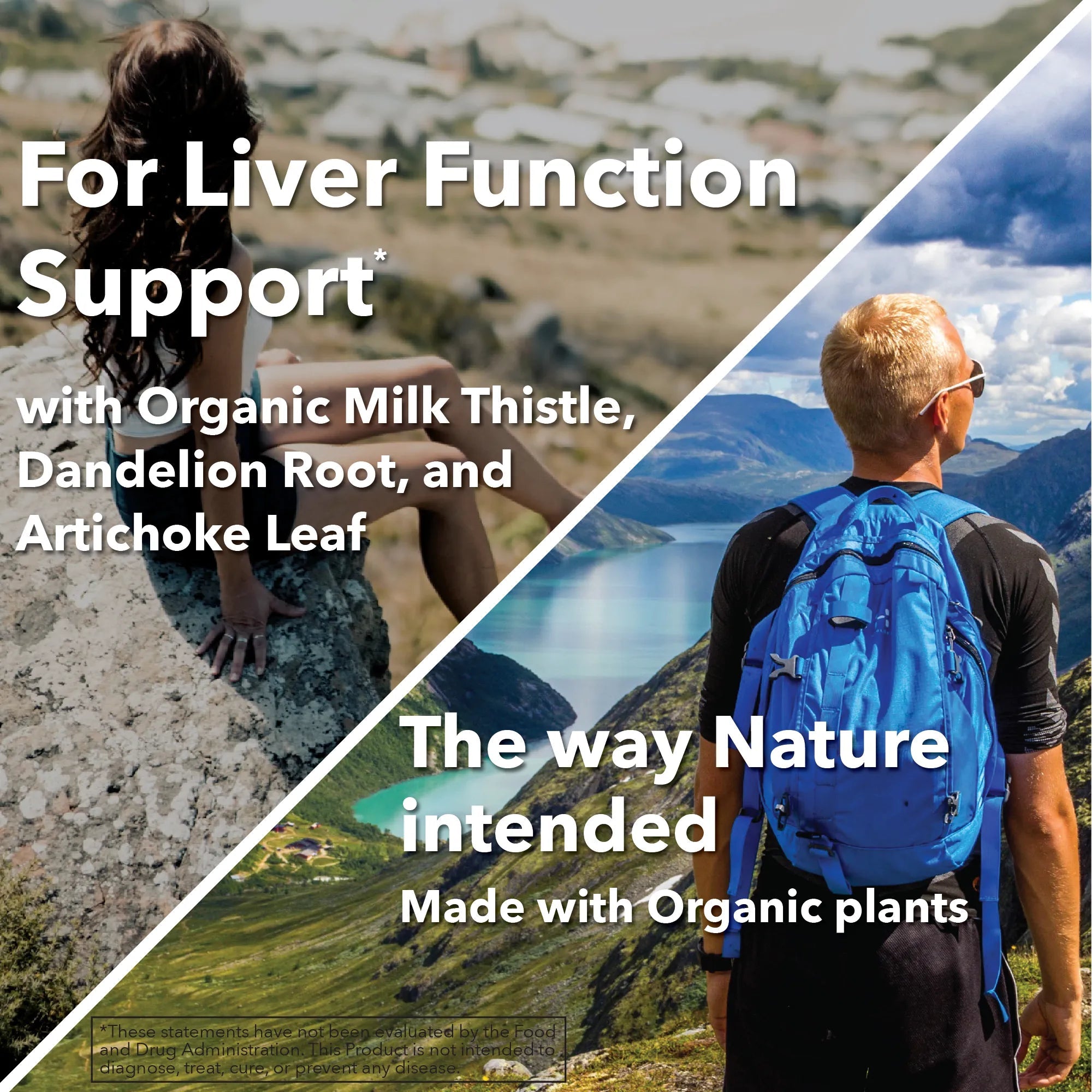 Plant - Based Liver Support Capsules with Organic Milk Thistle - True Formulas