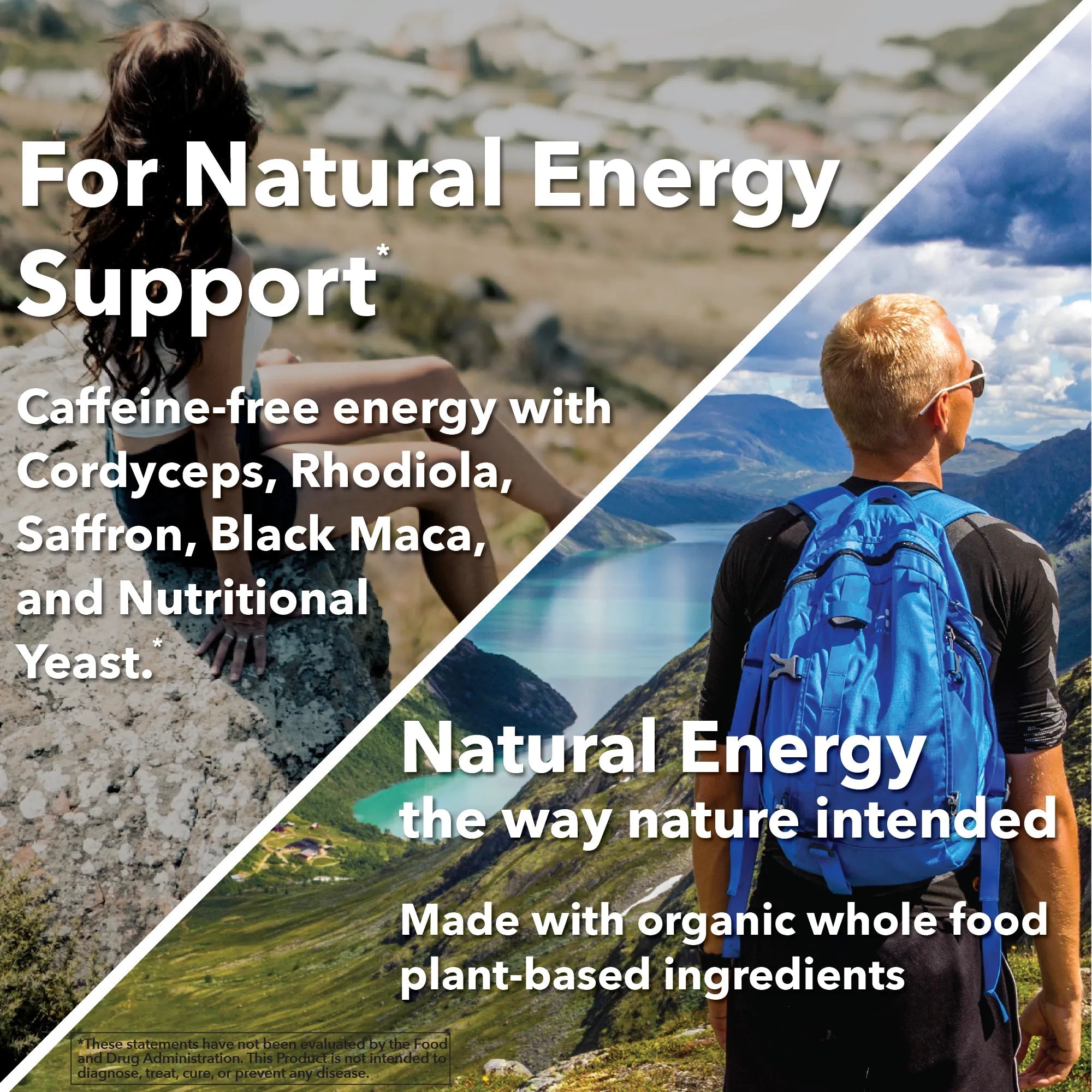 Plant - Based Natural Energy Blend (Caffeine - Free) - True Formulas